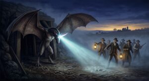 Van Meter Visitor Legend: Iowa’s Winged Cryptid with a Strange Light