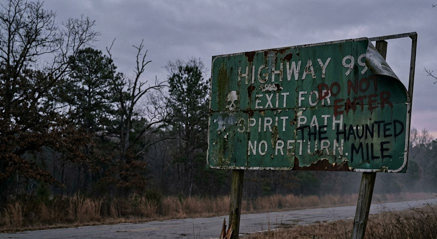 Haunted Road Signs at Night: What Drivers Report and How to Stay Safe