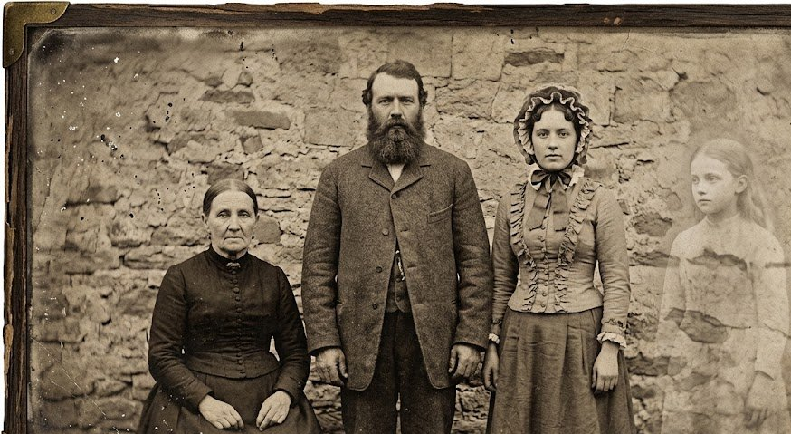 Antique Photo Ghost Faces Explained: Pareidolia, Exposure, and Spirit Photography Lore