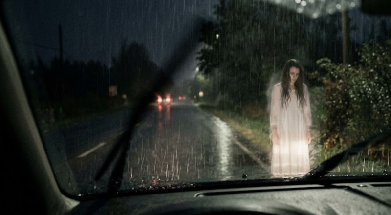 Woman in White Ghost Meaning: Folklore, Roads, Water, and Warning Stories