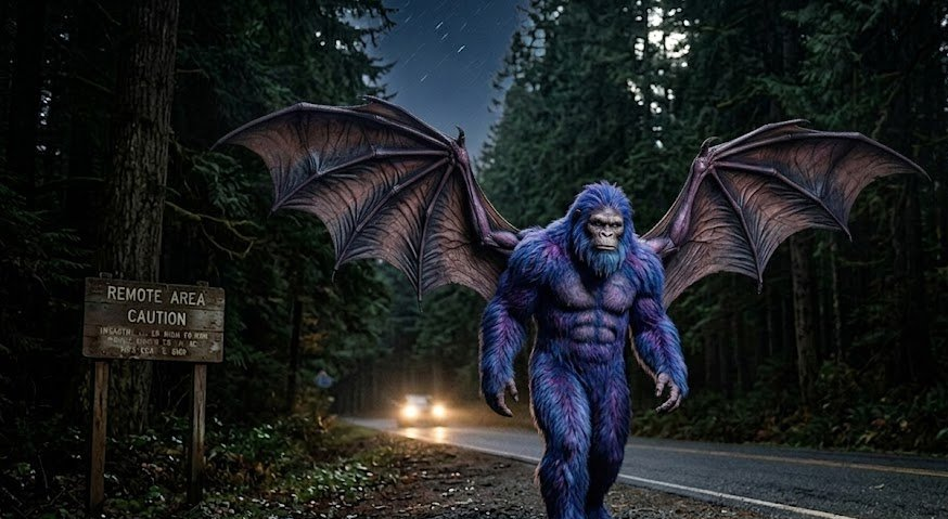 Batsquatch Legend: The Winged Cryptid of Mount St. Helens Lore