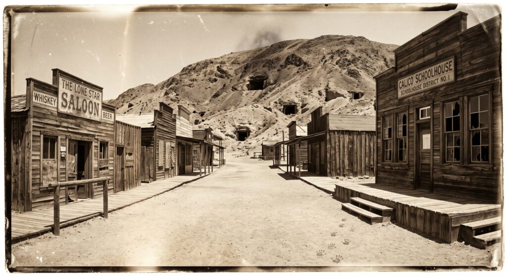 Calico, California: The Mojave Mine Guard and Lucy Bell’s Stroll