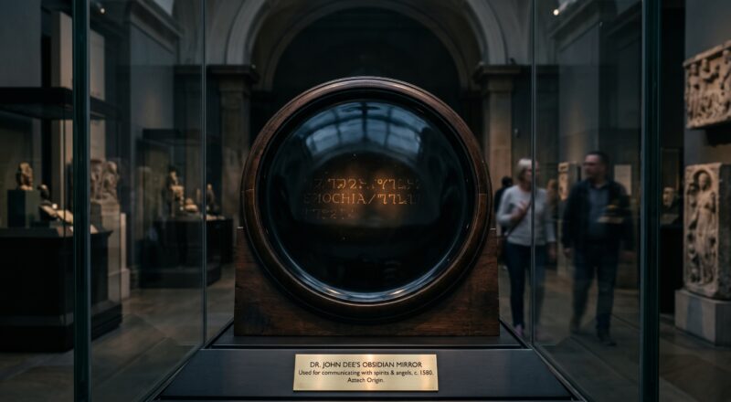 John Dee’s Obsidian Mirror: The Artifact That Spoke to Angels