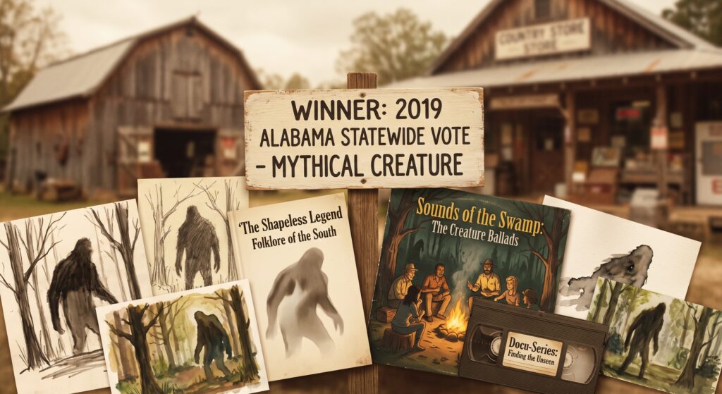 The many accounts of the White Thang as a bigfoot creature created books and videos