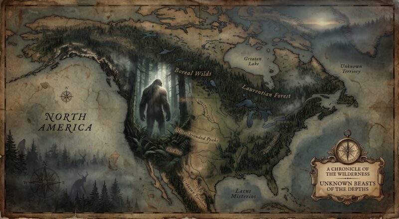 Cryptids of North America: A Field Guide to Regional Monster Legends