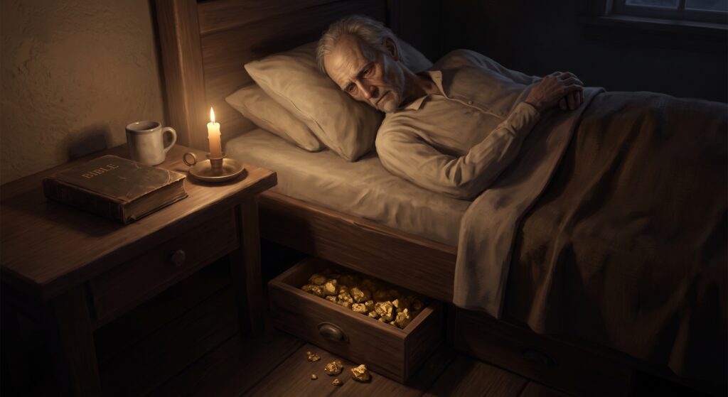 Jacob Waltz had the Arizona gold under his bed.