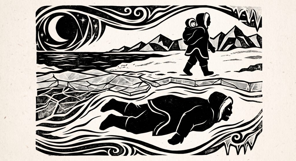Qalupalik Myth: The Sea-Ice Monster of Arctic Inuit Folklore