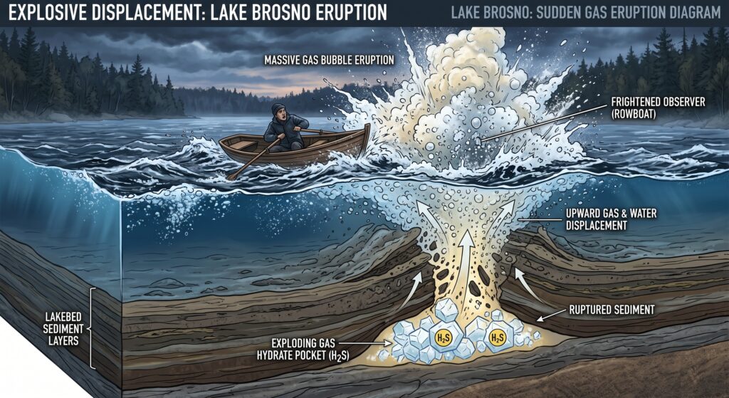 An explanation of the origin of the Lake Brosno Dragon.
