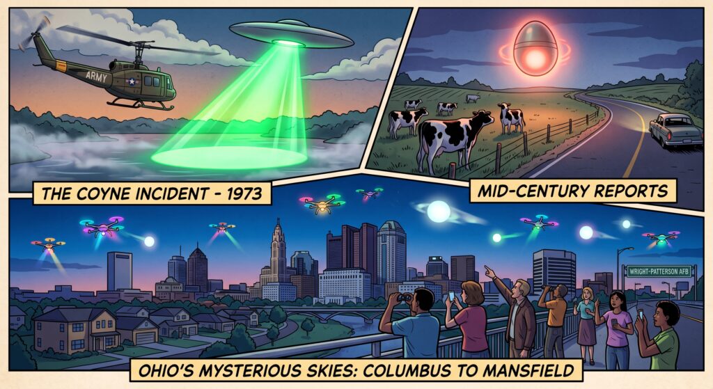 A History of UFO Sightings in the Skies Over Columbus