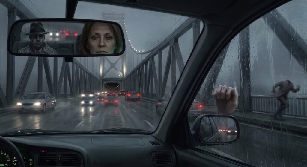 The several hauntings of the Bay Bridge surround a commuter