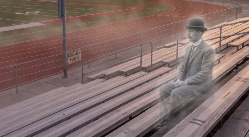 Friday Night Lights on a Pioneer Graveyard: The Bowler Hat Man of Kingman